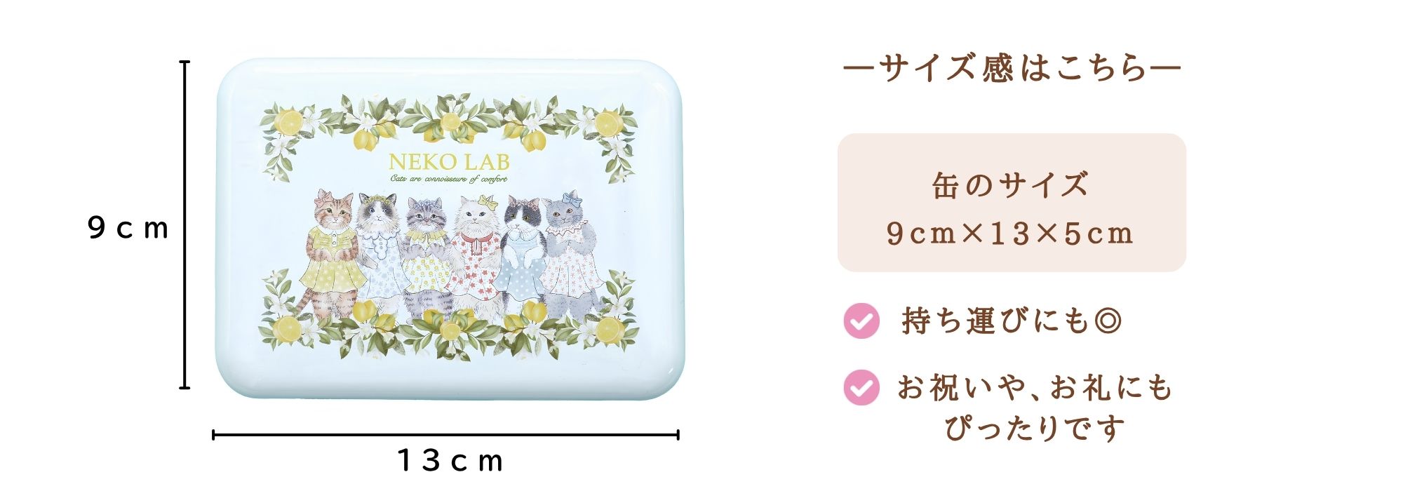 夏限定缶 2026 | クッキー缶 | NEKOLAB公式オンラインショップ